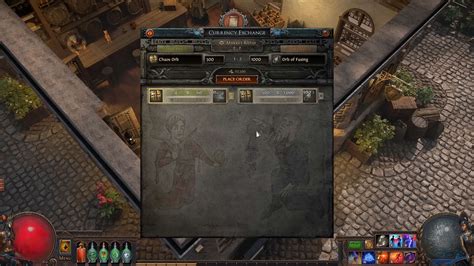 poe currency exchange